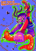 "TEMPETE EMOTIONNELLE" PRINT A4 - COULEURS