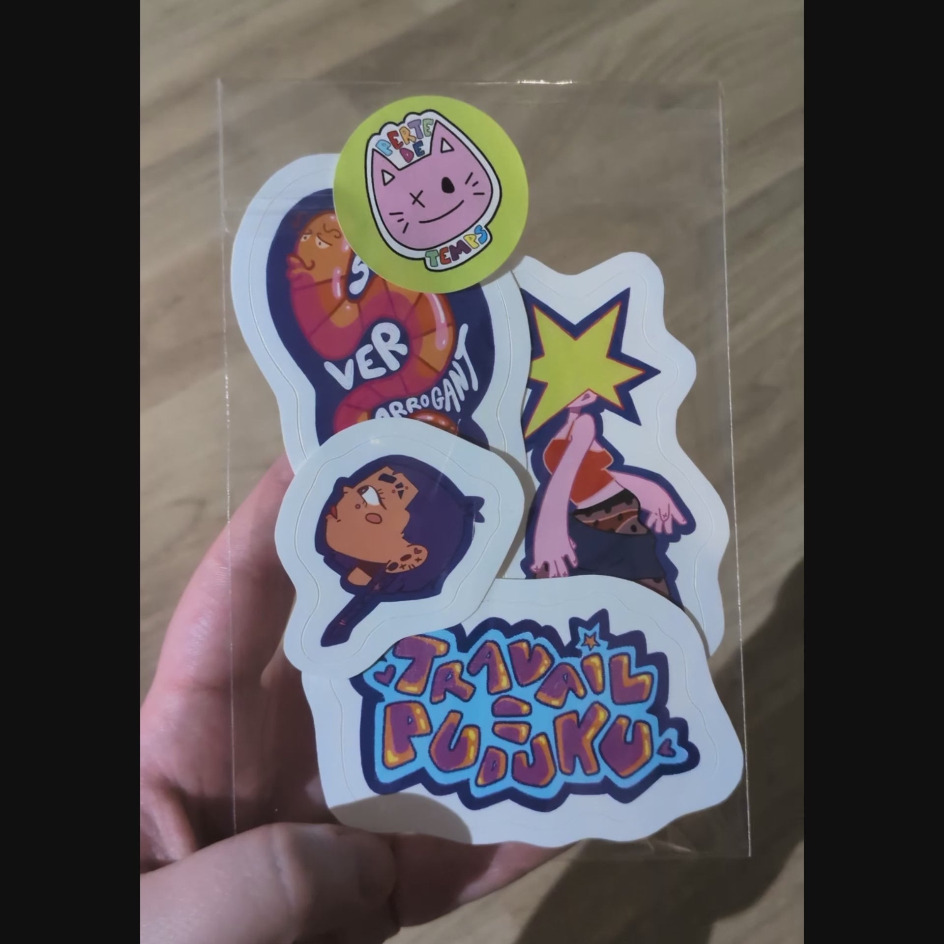 "LE TRAVAIL C'EST LA SANTE..." STICKERS