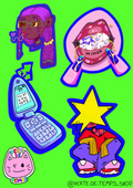 "...RIEN FAIRE C'EST LA CONSERVER" STICKERS