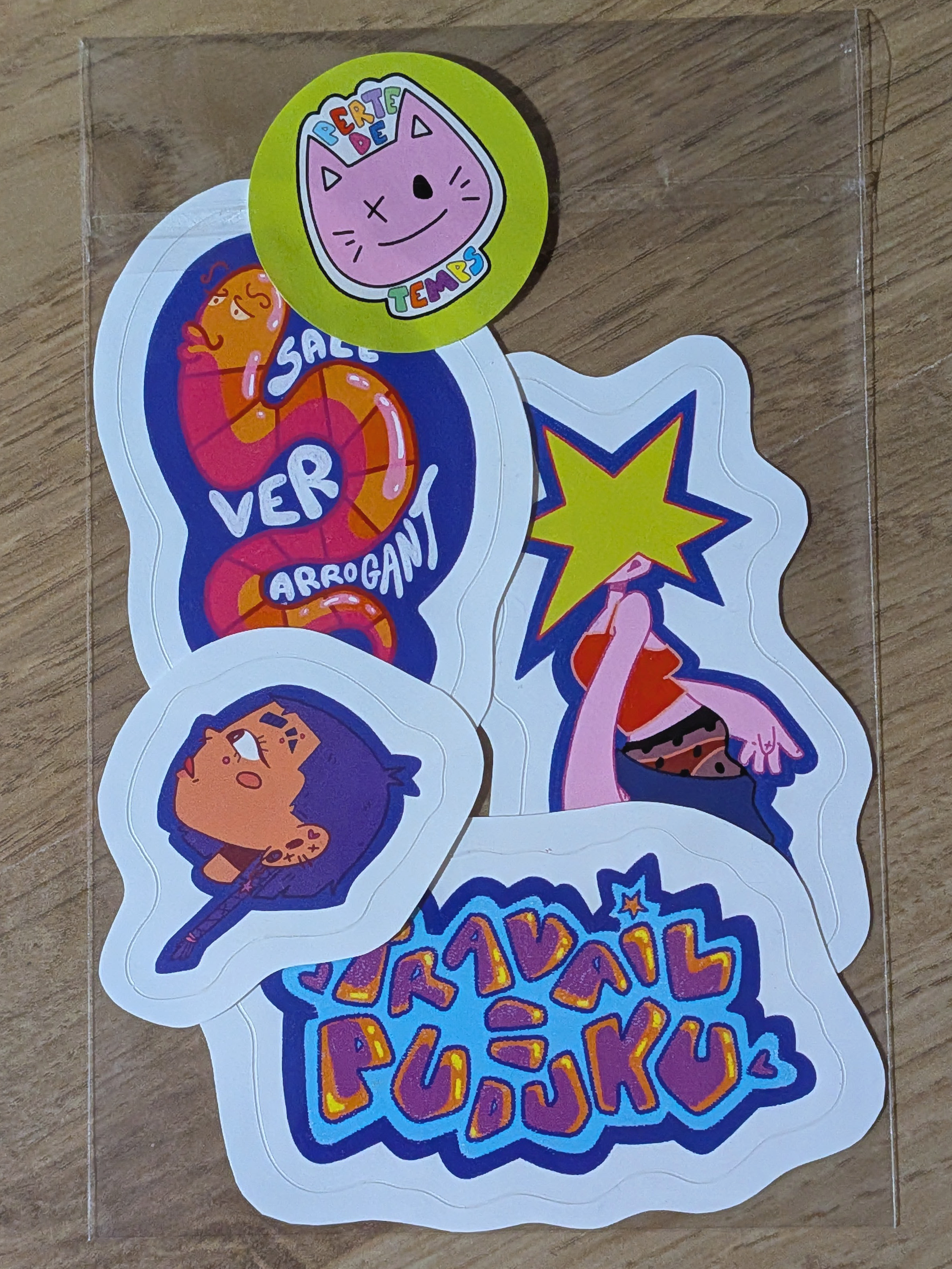 "LE TRAVAIL C'EST LA SANTE..." STICKERS